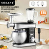 Houselin Multifunction Stand Mixer, 7.5L Stainless Steel Bowl for Baking Mixes, 5-in-1, Suitable for Most Home Cooks